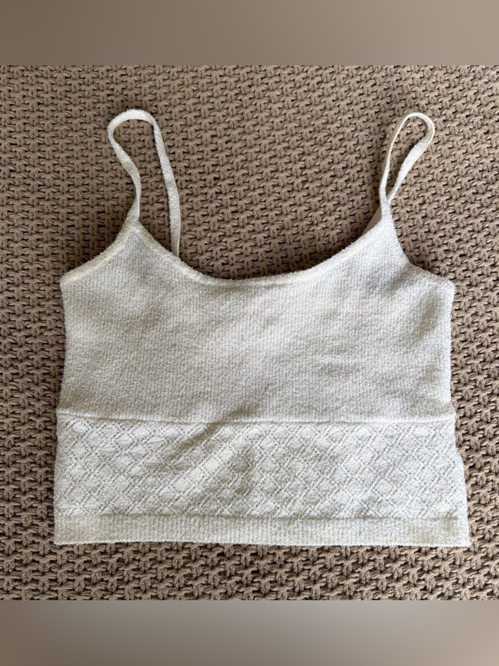 PacSun Cropped Knit Tank